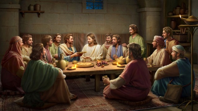 Ο Ιησούς τρώει ψωμί και εξηγεί τις Γραφές μετά την ανάστασή Του (1)